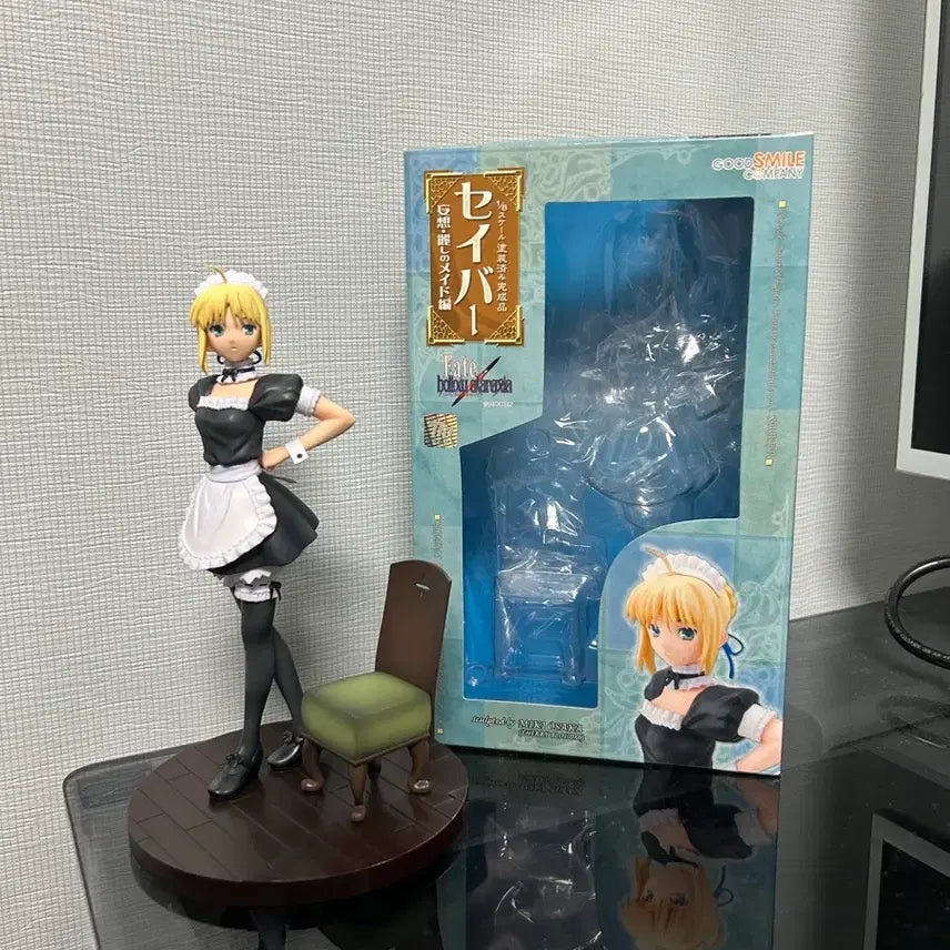 [BUNJANG] Good Smile Company Saber Maid Figure Fate/hollow ataraxia / 페이트 할로우 아타락시아 세이버 메이드 굿스마일 피규어