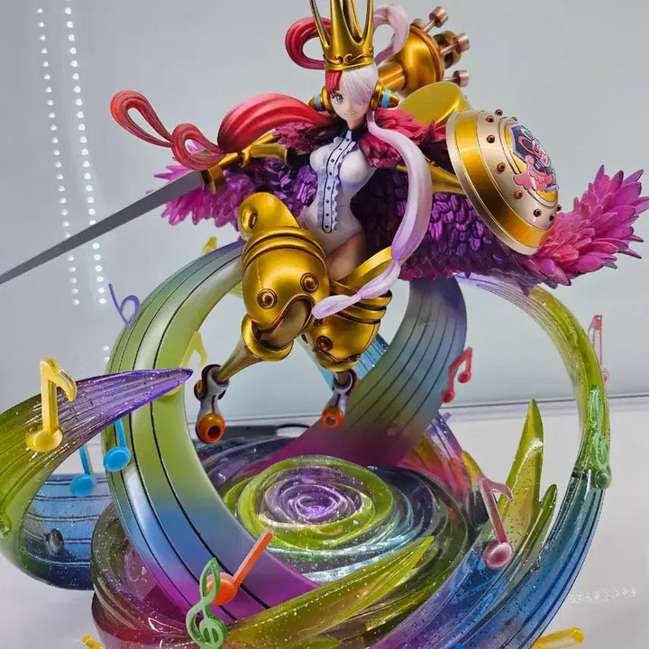 [BUNJANG] One Piece Figure POP Uta &amp; Jack the Drought (MAXIMUM) - Used / 원피스 피규어 pop 우타+ 잭스두 베이스 판매