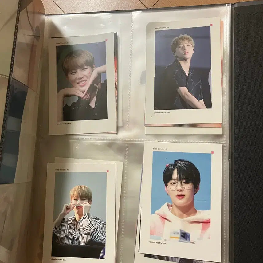 [BUNJANG] Ha Sung Woon Photocard Binder / 하성운 포카바인더