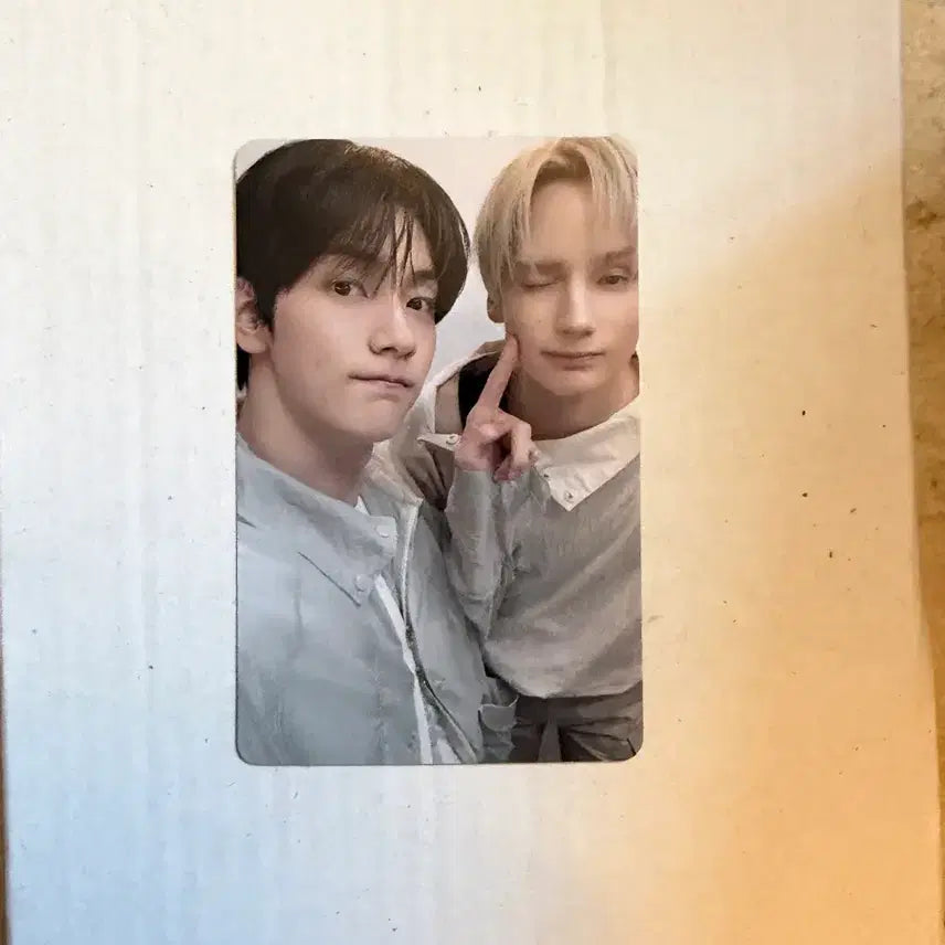 [BUNJANG] TXT (TOMORROW X TOGETHER) Setsunahibiki Japanese Album Unit Yeonjun &amp; Soobin Photocard / 투바투 TXT 일본 앨범 세츠나하나비 유닛  포카 껌딱지즈