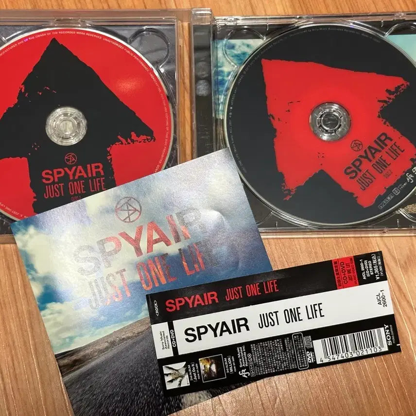 [BUNJANG] Spyair JUST ONE LIFE Limited Edition CD+DVD / Spyair 스파이에어 JUST ONE LIFE  초회생산한정반