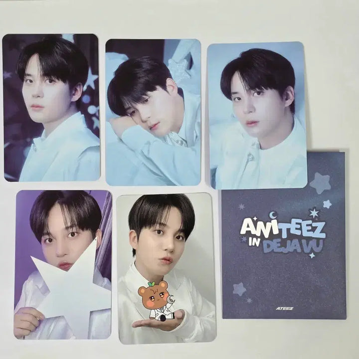 [BUNJANG] Ateez Aniteez Deja Vu Popup Jongho Photocard Set / 에이티즈 애니티즈 데자부 팝업 트레카 종호 포카 세트 Ateez Aniteez Jongho poca