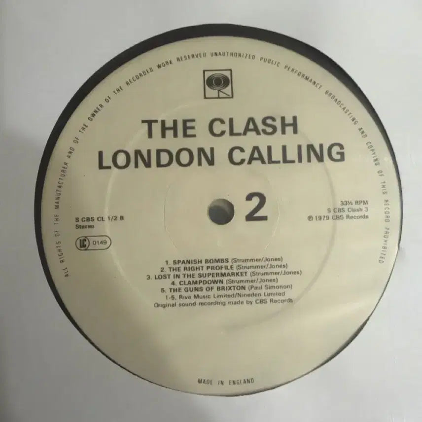 [BUNJANG] The Clash London Calling UK First Press LP / 더 클래시 London Calling 영국 초판