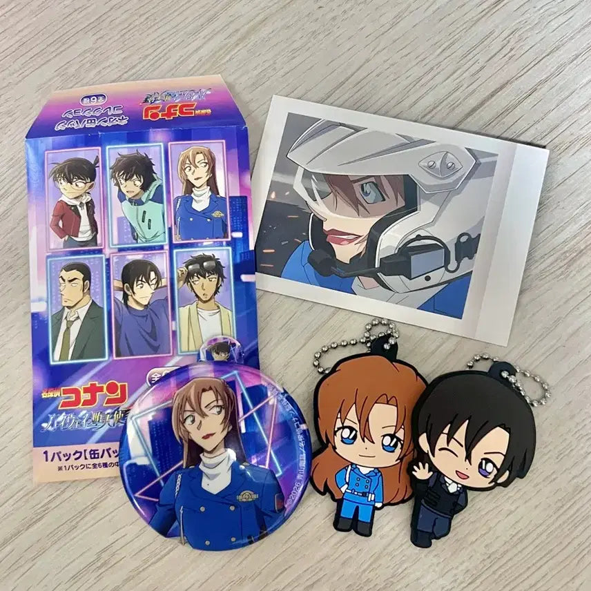 [BUNJANG] Detective Conan Haibara Ai Goods Bundle Set / 명탐정코난 하기와라 치하야 굿즈 세트