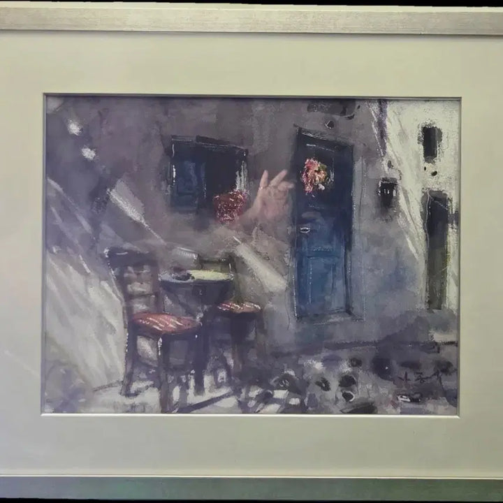 [BUNJANG] Na Jong-sik Oil Painting "Light and Shadow" (No. 10 Frame) / 서양화가 나종식 빛과그림자2010.01작
