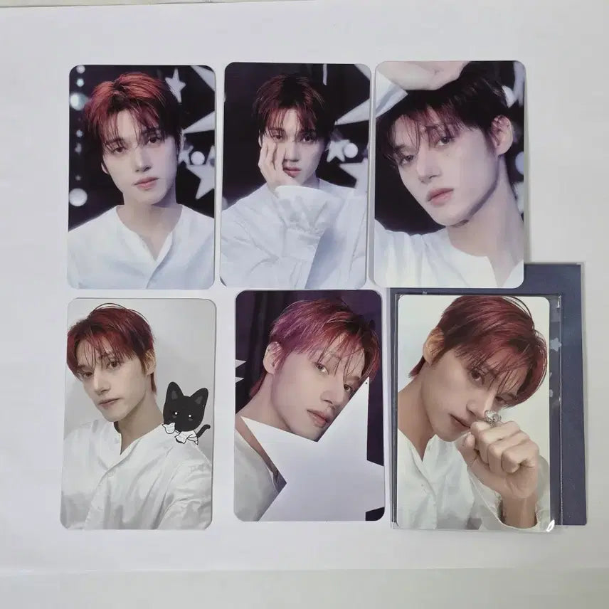 [BUNJANG] Ateez Aniteez Dejavu Wooyoung Photocard Set / 에이티즈 애니티즈 데자부 팝업 트레카, 특전 우영 포카 세트 Ateez Aniteez Wooyoung poca