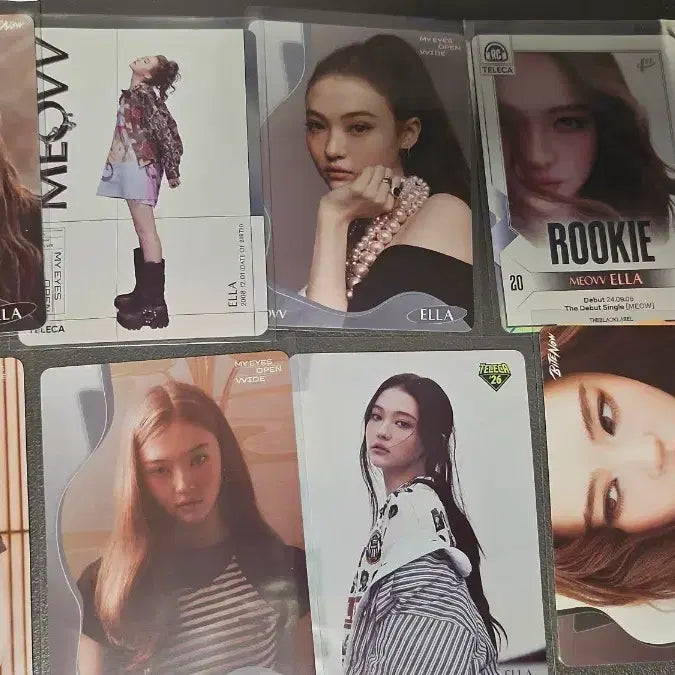 [BUNJANG] Terri Miyauo Ella Card Set (8 Types) / 테레카 미야오 엘라 카드 8종 팝니다.