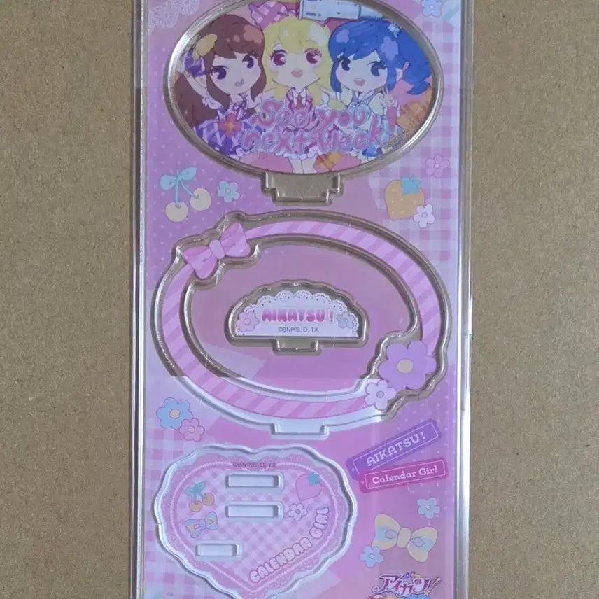 [BUNJANG] Aikatsu! Ichigo Aoi Ran Rina Acrylic Calendar Girl Standee / 아이카츠 아이엠스타 솔레이유 이치고 라임 아오이 마린 란 보라 캘린더걸 아크릴 판매