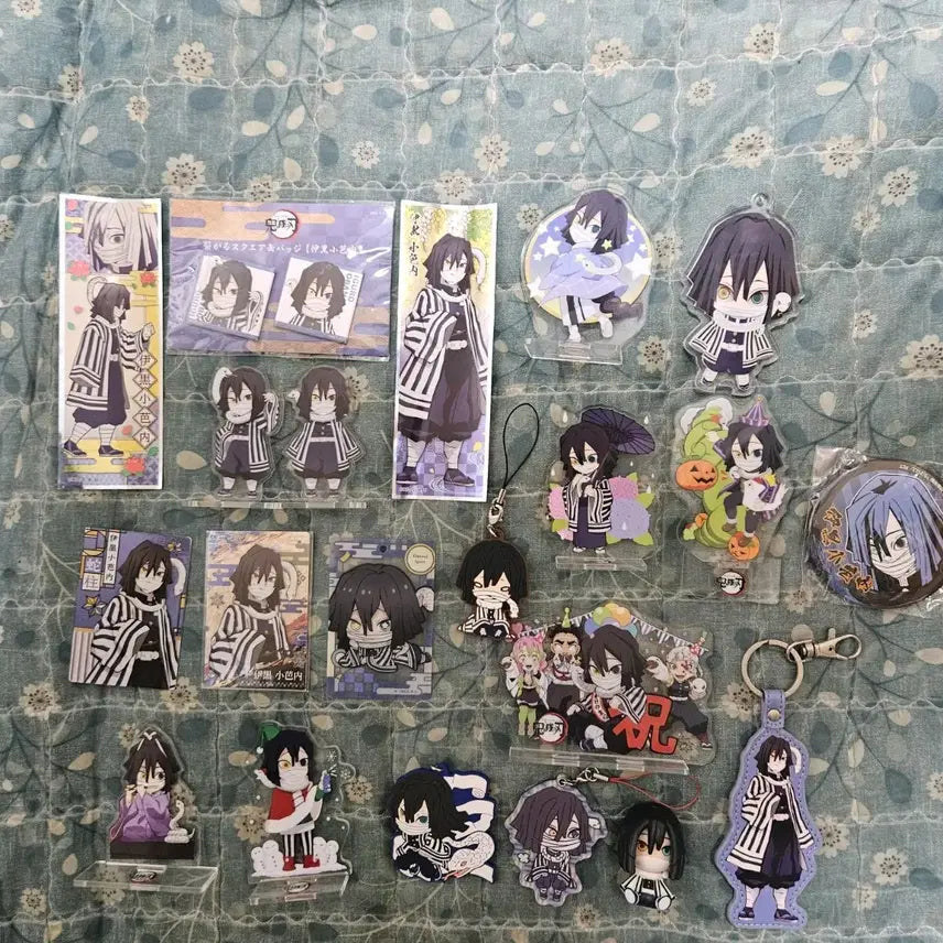 [BUNJANG] Demon Slayer Obanai Iguro Goods Bundle Set / 귀멸의 칼날 이구로 오바나이 굿즈 세트