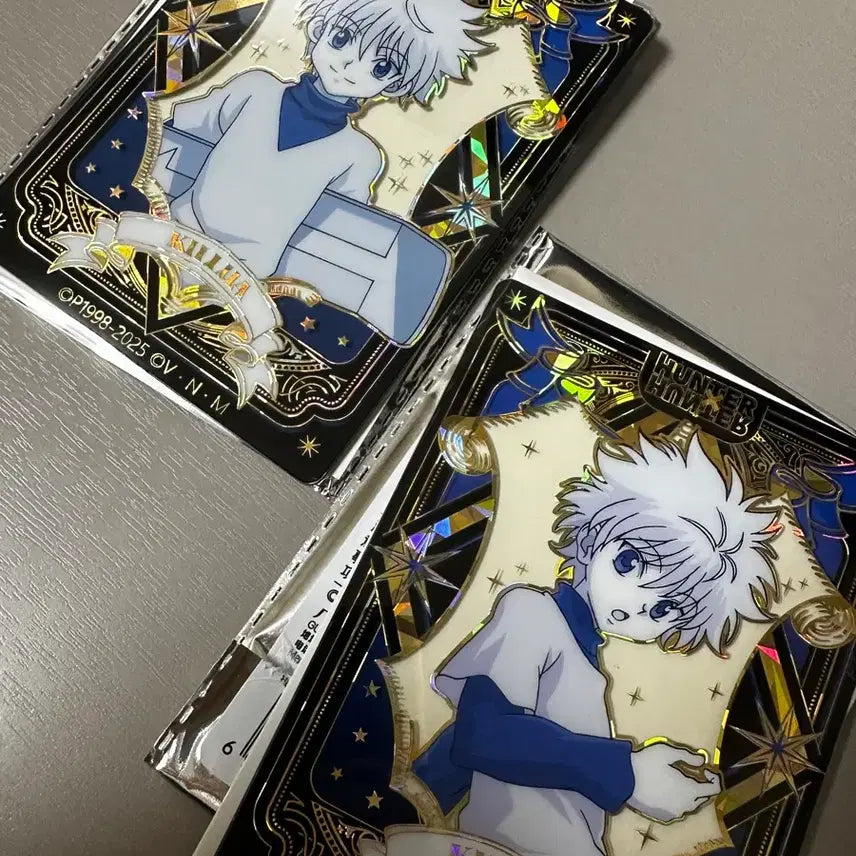 [BUNJANG] Hunter x Hunter Killua Acrylic Card Set / 헌터헌터 키르아 아크릴카드 2종