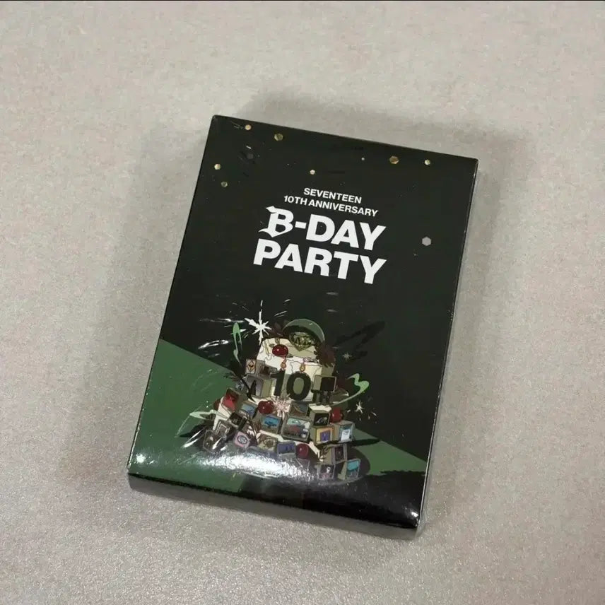 [BUNJANG] SEVENTEEN 10th Anniversary B-DAY PARTY Photocard (Sealed) / 세븐틴 10주년 B-DAY PARTY 포카미개봉