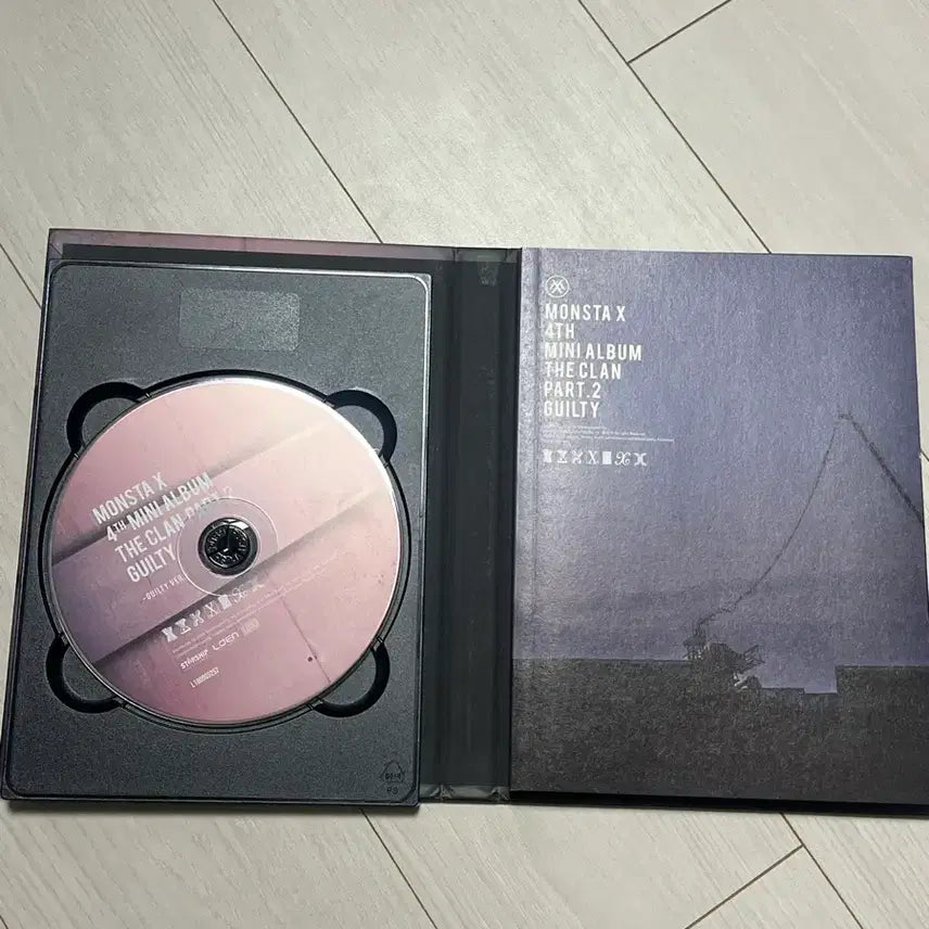 [BUNJANG] MONSTA X 4th Mini Album THE CLAN PT.2 GUILTY / 몬스타엑스 4집 미니앨범 THE CLAN GUILTY
