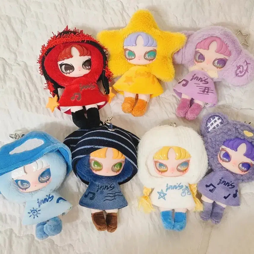 [BUNJANG] INNISFREE Inini So Won Twelve 7-Piece Doll Set / INN 이니스 미니 이니니 소원 트웰브 7종