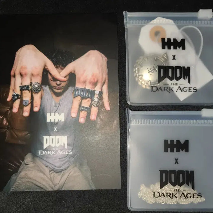 [BUNJANG] DOOM The Dark Ages Shield Top Pendant Sterling Silver / 둠 더 다크 에이지스 방패 톱 펜던트