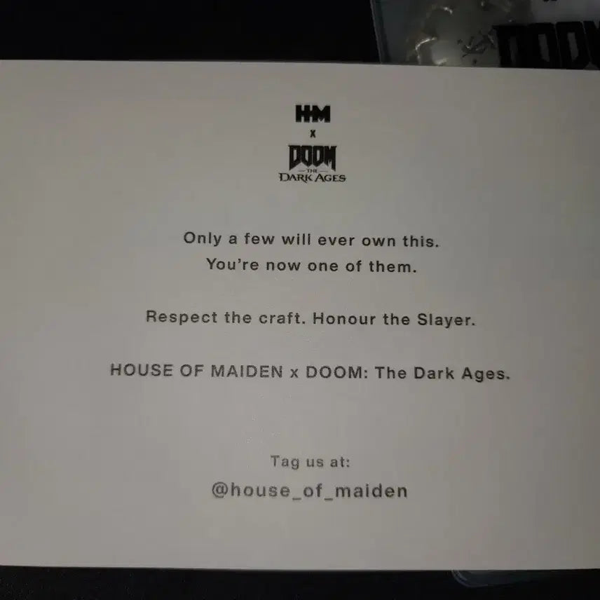 [BUNJANG] DOOM The Dark Ages Shield Top Pendant Sterling Silver / 둠 더 다크 에이지스 방패 톱 펜던트