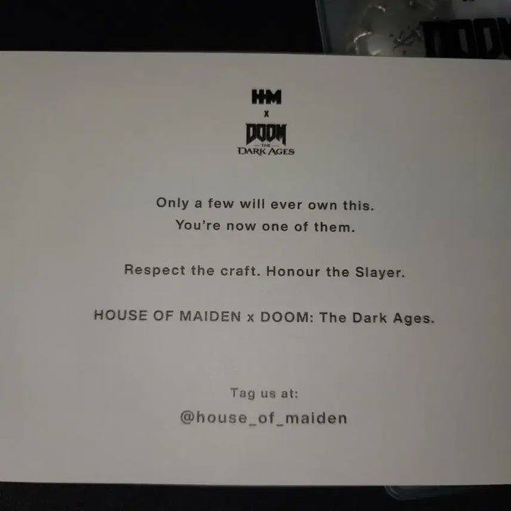 [BUNJANG] DOOM The Dark Ages Shield Top Pendant Sterling Silver / 둠 더 다크 에이지스 방패 톱 펜던트