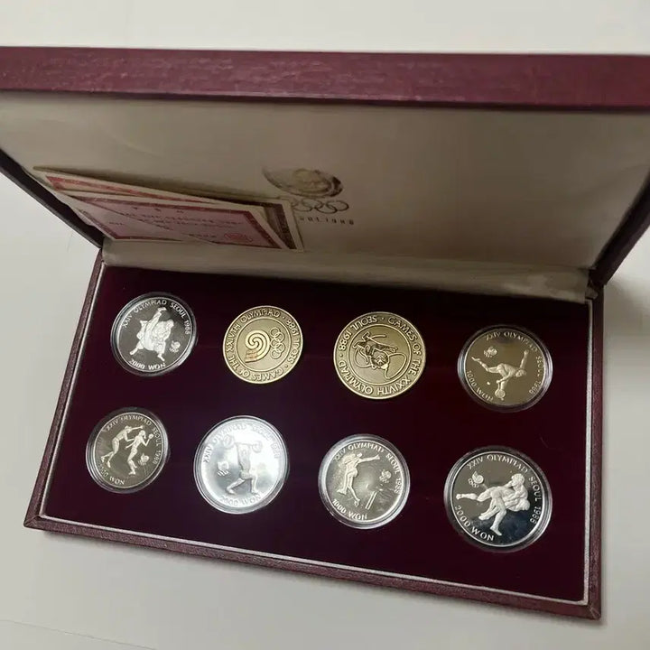 [BUNJANG] 1988 Seoul Olympics Commemorative Coin Set / 1988 서울 올림픽 기념주화 세트