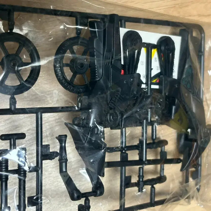 [BUNJANG] Vintage Classic Plastic Model Black Eagle Motorcycle Assembly Kit / 빈티지 고전프라 블랙이글 모터사이클 조립 키트