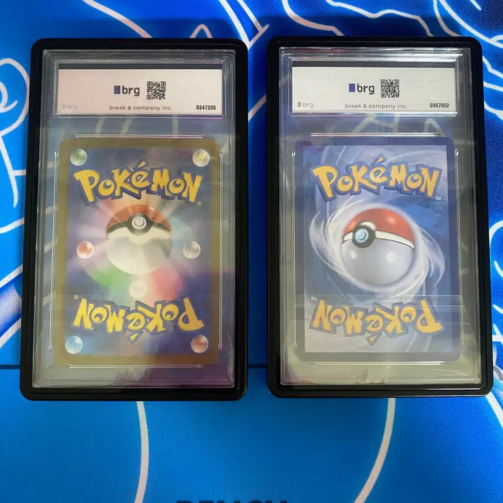 [BUNJANG] Pokemon Card Japanese Mega Gengar SAR, Korean Mega Gengar SAR BRG9 Bundle Set (Graded Cards, Case Included) / 포켓몬카드 일판 메가팬텀sar, 한판 메가팬텀sar brg9 일괄세트(등급카드 케이스 포함)