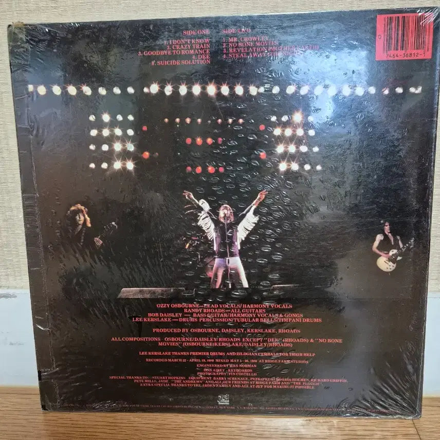 [BUNJANG] Ozzy Osbourne 1981 Original US Import LP / 오지 오스본 미국 오리지날 수입반