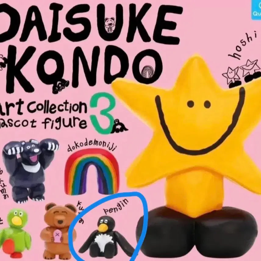 [BUNJANG] Daisuke Kondo Penguin Gacha Series 3 / 다이스케콘도 3탄 펭귄 가챠