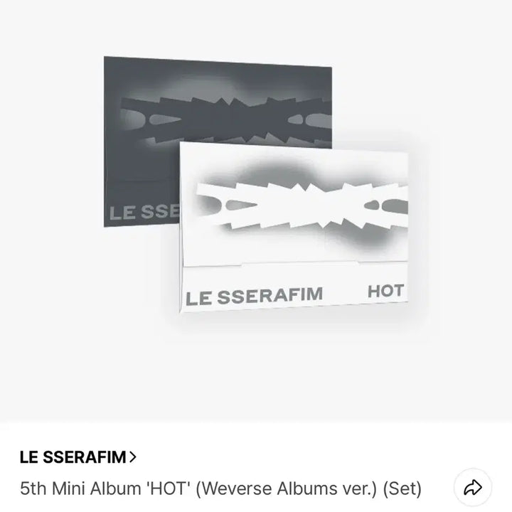 [BUNJANG] LE SSERAFIM 5th Mini Album &