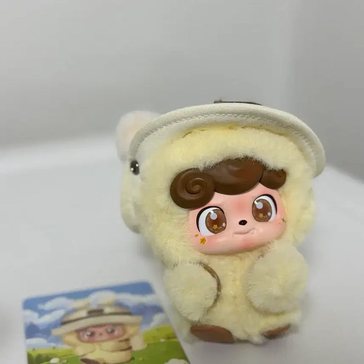 [BUNJANG] Q Kidd Qbaby Outdoor Doll Keyring / 큐키드 Q베이비 Q키드 야외활동 인형 키링