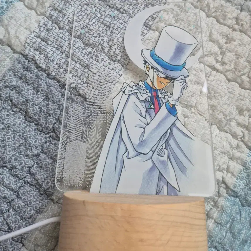 [BUNJANG] Detective Conan Kaito Kid Acrylic Mood Lamp / 명탐정 코난 괴도키드 무드등 도일 아크릴