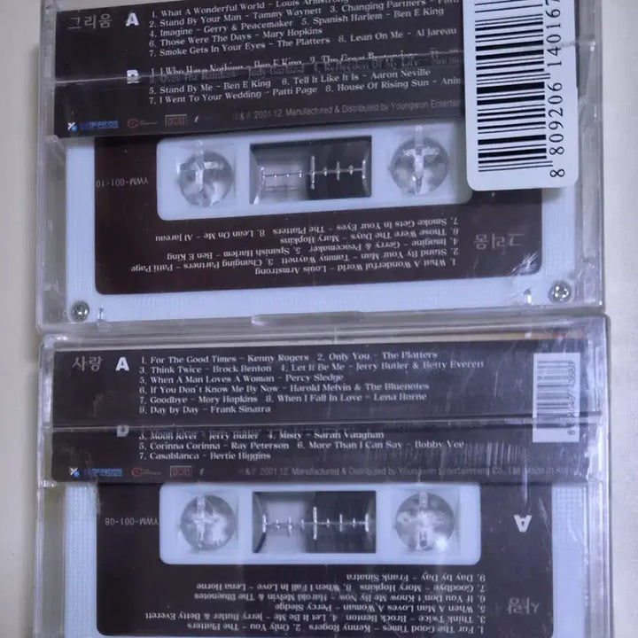 [BUNJANG] Kim Hyo-jin Eternal 2-Piece Sealed Cassette Tape / 팝 컴필레이션 - 김효진의 영원 2장 (미개봉 카세트테이프)