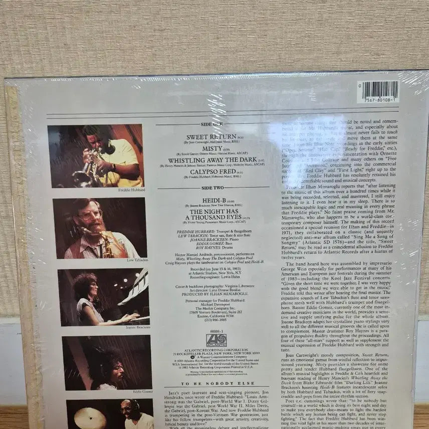 [BUNJANG] Freddie Hubbard Sweet Return Original US Press LP / 프레디 허바드 Sweet Return 미국초반 LP