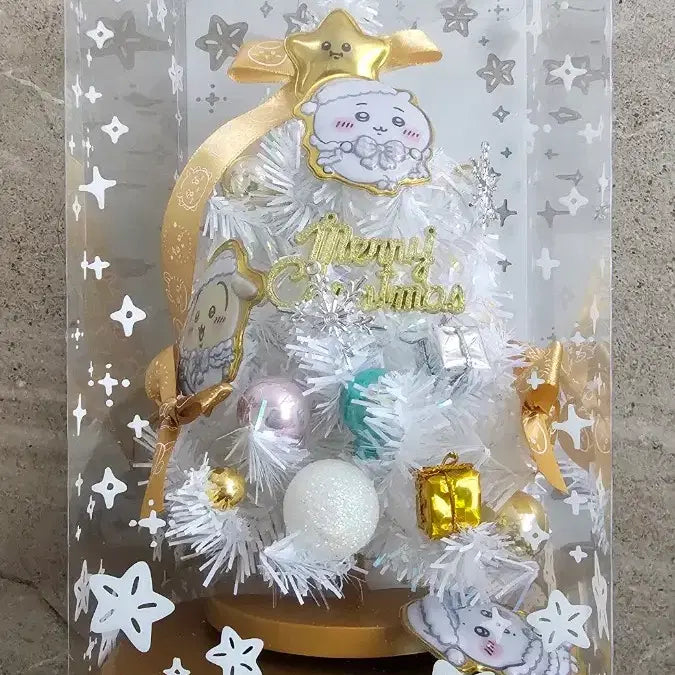 [BUNJANG] Chiikawa Christmas Tree - White / [먼작귀] 치이카와 크리스마스 트리 - 화이트