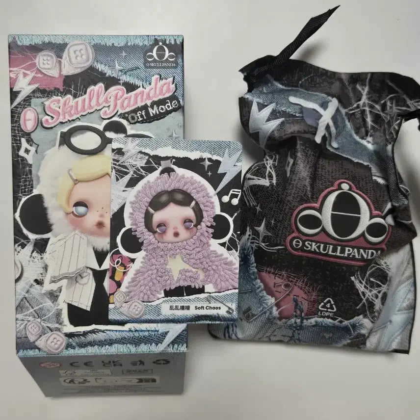 [BUNJANG] Pop Mart Skullpanda Off Mode Soft Chaos Sealed / [미개봉]팝마트 스컬판다 오프모드 off mode  soft chaos 카오스