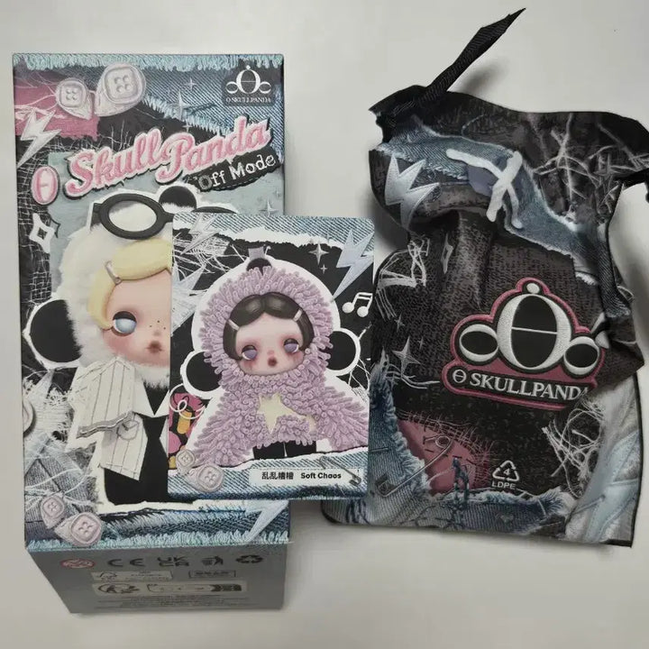 [BUNJANG] Pop Mart Skullpanda Off Mode Soft Chaos Sealed / [미개봉]팝마트 스컬판다 오프모드 off mode  soft chaos 카오스