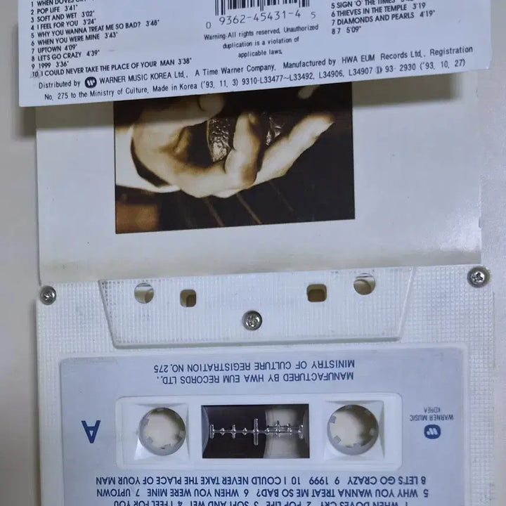 [BUNJANG] Prince The Hits 1 &amp; 2 2-Tape Cassette Tape (Unsealed) / 프린스 - The hits 1, 2 / 2tape (개봉 카세트테이프)
