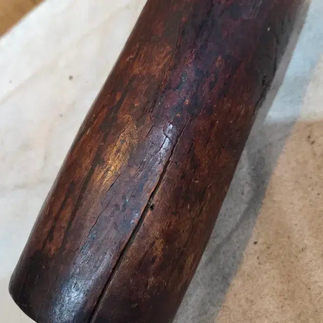 [BUNJANG] Antique Joseon Dynasty Wooden Mallet / 땟물이 이쁜 조선시대 나무망치/ 방망이