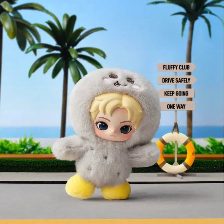 [BUNJANG] RIIZE Popmart Fluffy Doll Keyring Eunseok / 라이즈 팝마트 플러피 인형키링 은석 송용돌이 양도