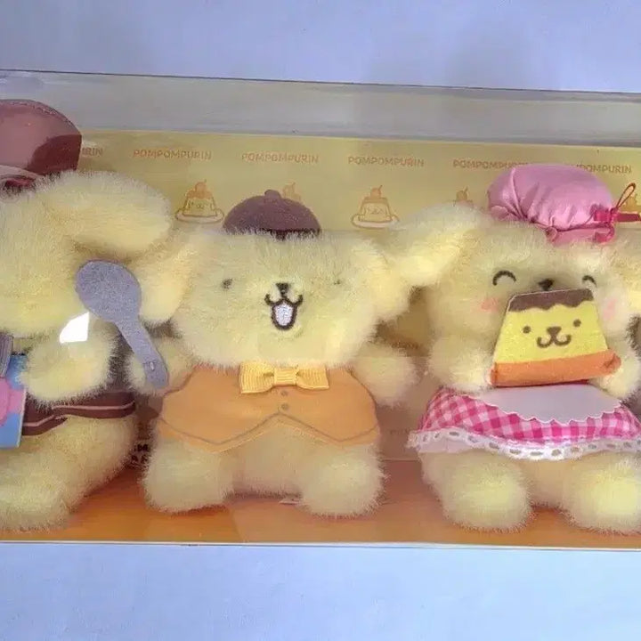 [BUNJANG] Sanrio Pompompurin 30th Anniversary Family Set Mini Dolls / 폼폼푸린 30주년 가족세트 폼폼푸린패밀리