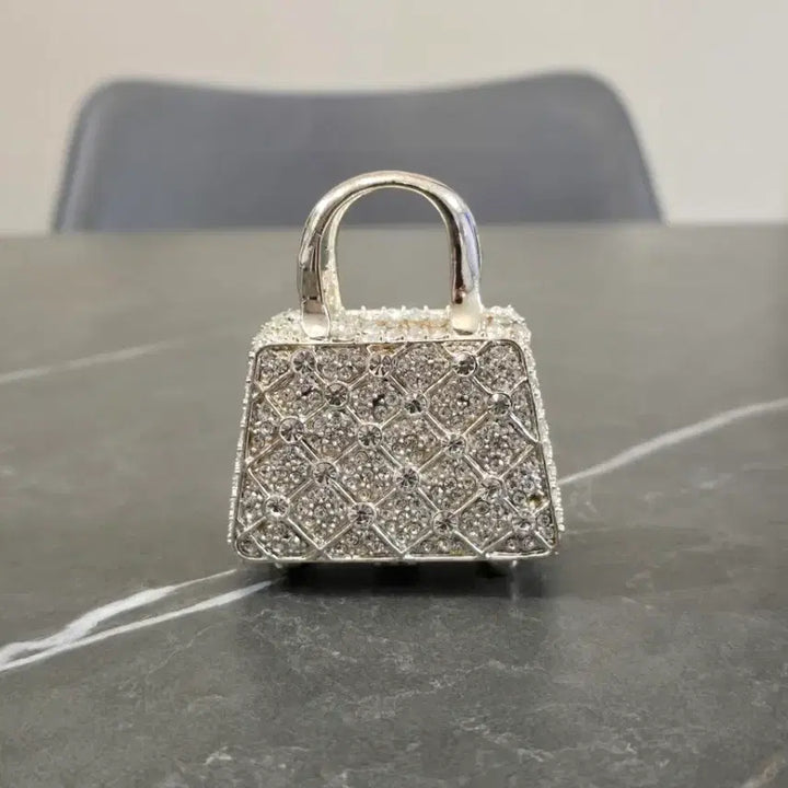[BUNJANG] Vintage Jewel Handbag Miniature Jewelry Box / 빈티지 쥬얼 핸드백 미니어처보석함