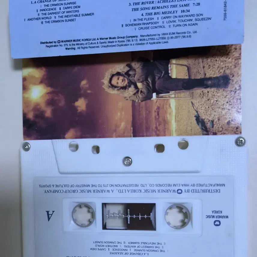 [BUNJANG] Dream Theater A Change Of Seasons Unsealed Cassette Tape / Dream Theater (드림 씨어터) A Change Of Seasons (개봉 카세트테이프)