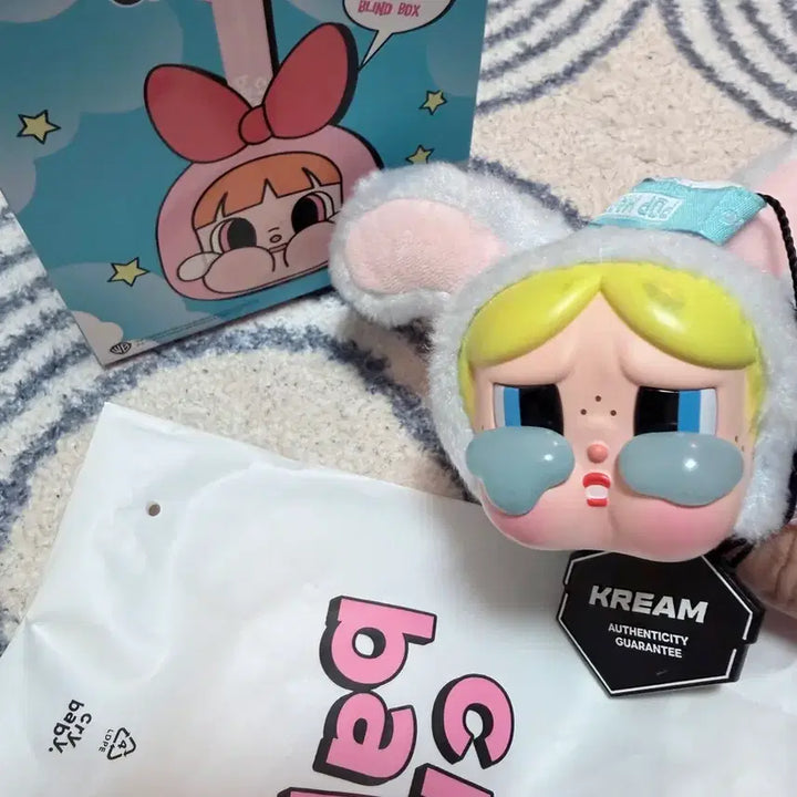 [BUNJANG] Pop Mart Crybaby Powerpuff Girls Rabbit Bubble / 팝마트 크라이베이비 피워퍼프걸 토끼 버블