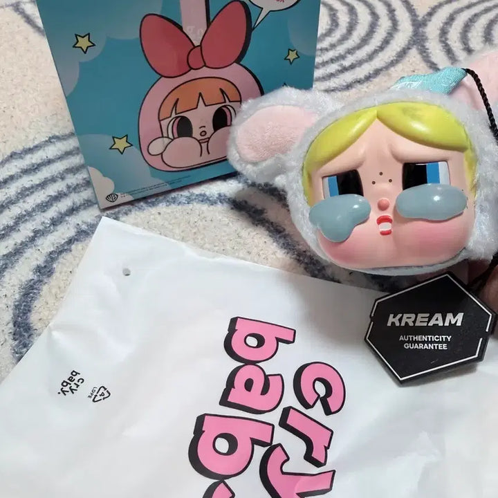 [BUNJANG] Pop Mart Crybaby Powerpuff Girls Rabbit Bubble / 팝마트 크라이베이비 피워퍼프걸 토끼 버블