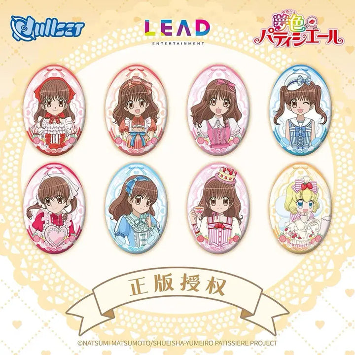 [BUNJANG] Nullset Dreamypati Chocolate Friends Character Selection Badge &amp; Stand Bundle Set / Nullset 눌셋 Toy-C 토이씨 꿈빛파티시엘 꿈파 중국 공구
