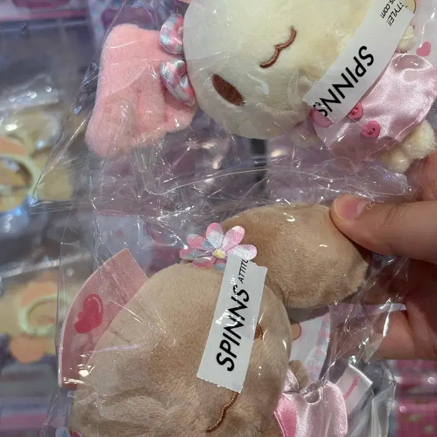 [BUNJANG] Cinnamoroll Angel Spinns Mocha &amp; Azuka Set / 시나모롤엔젤 스핀스 모카+아즈카