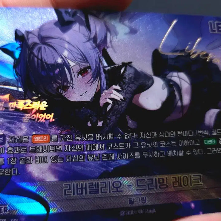 [BUNJANG] NİKE Liberelle - Dreaming Lake Leader Signed Card / 니케 리버렐리오 - 드리밍 레이크 리더 싸인카드
