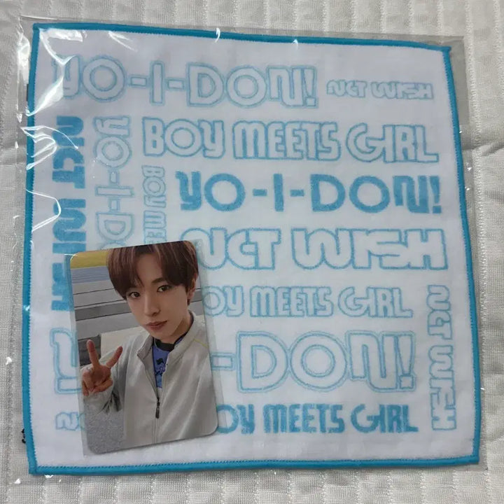 [BUNJANG] NCT WISH Yushi Yoizona Yoimaru Mini Towel Set (Mumo Shop Exclusive) / 엔시티 위시 유우시 일본 앨범 보밋걸 요이돈 요이동 미니 타월 타올 수건 무모샵 세트 특전 양도