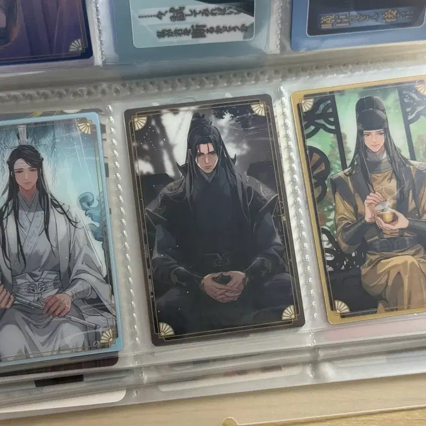 [BUNJANG] The Founder of Diabolism Metal Card Set (Nie Mingjue, Lan Xichen, Jin Guangyao) / 마도조사 메탈카드 삼존 섭명결 남희신 금광요 기어러스