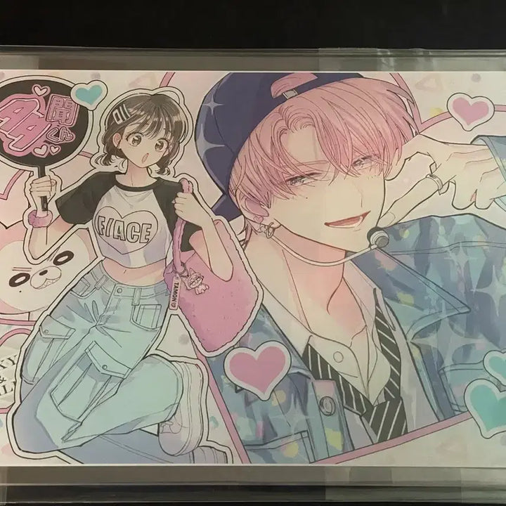 [BUNJANG] Tamonsu Kun Acrylic Board Panel Stand / 타몬군지금어느쪽 원화 아크릴 보드 패널 스탠드