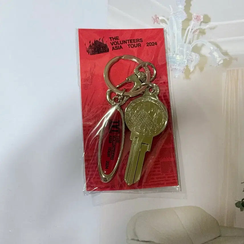 [BUNJANG] Yerin Baek The Volunteers 2024 Asia Tour Keyring / 백예린 더발룬티어스 2024 아시아투어 키링