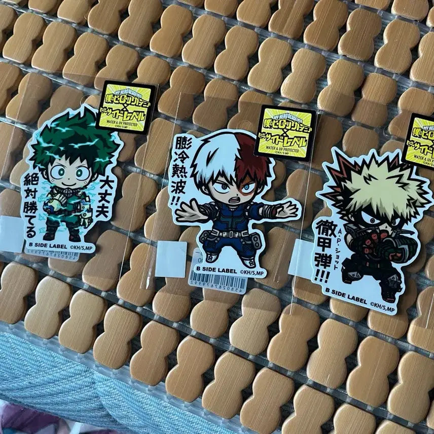 [BUNJANG] My Hero Academia Jump Shop Sticker Set - Shindenggo Trio Bundle / 나의 히어로 아카데미아 점프샵 스티커 신호등조 일괄
