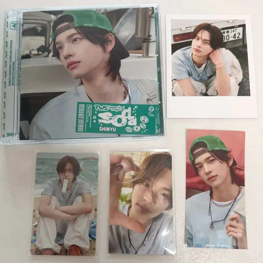 [BUNJANG] TWS Shinyu Soda Soda Solo Jacket Album Full Set / 투어스 신유 soda soda 솔로 자켓 앨범 풀구성 양도